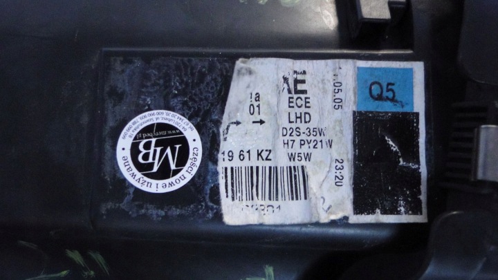 MERCEDES E CLASSE 211 W211 PHARE AVANT GAUCHE BI-XENON ROTATIF