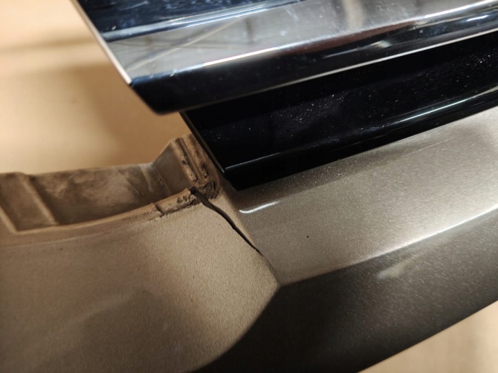 PARE-CHOCS AVANT VW TIGUAN 5NA II LA1X 6 PDC HALOGÈNES RONDELLES COMPLET