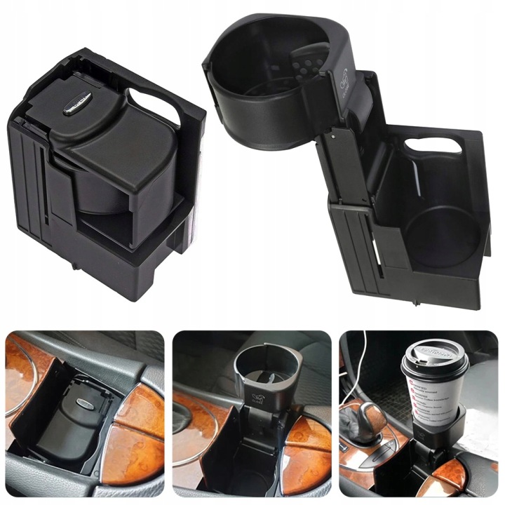 POIGNÉE SUR BOISSONS GODETS CUP HOLDER VERS MERCEDES-BENZ E-CLASS W211 S211 W219