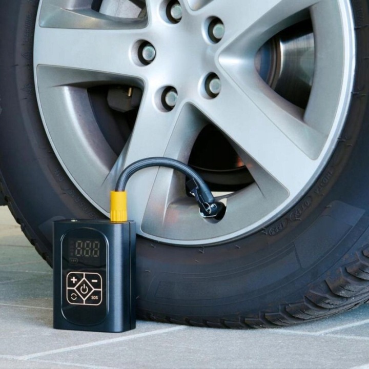 COMPRESSEUR AUTOMOBILE DUNLOP 150 PSI NUMÉRIQUE COMPRESSEUR AVEC FONCTION POWERBANK
