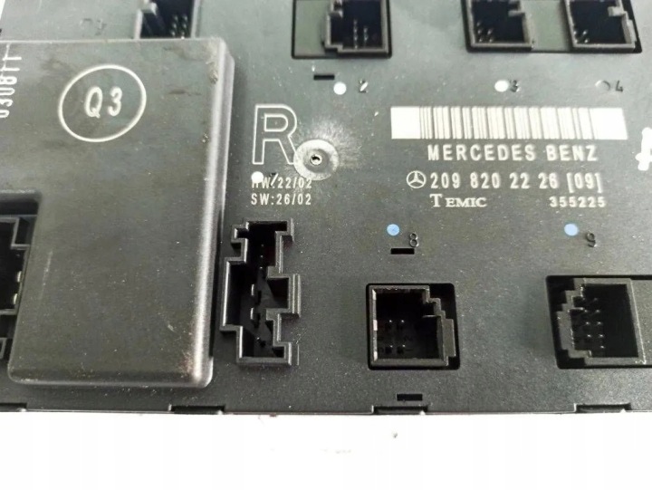 MODULES MERCEDES-BENZ CLK (C209) 2098202226 34315845 3.2L 2003