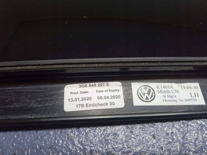 VW ARTEON VITRE CARROSSERIE ARRIÈRE GAUCHE ARRIÈRE 3G8845297E