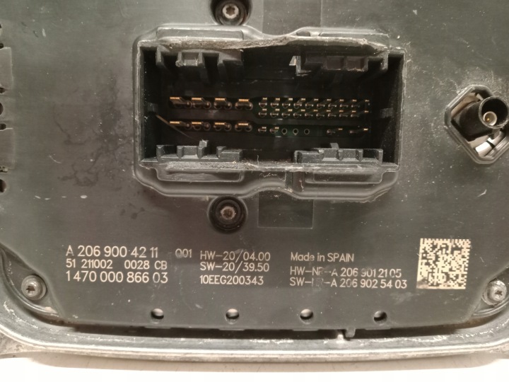 MERCEDES W206 W223 CONVERTISSEUR MODULE A2069004211