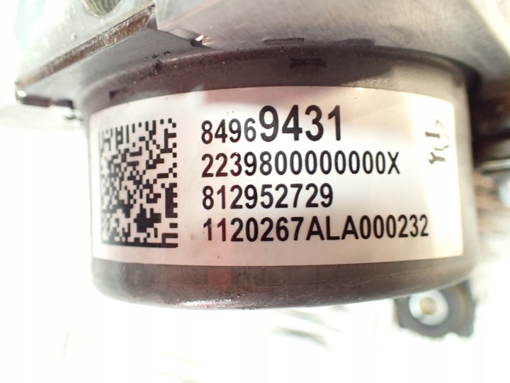 POMPE ÉLÉVATEUR SUSPENSIONS LIFT ESSIEUX AVANT CHEVROLET CORVETTE C8 20-