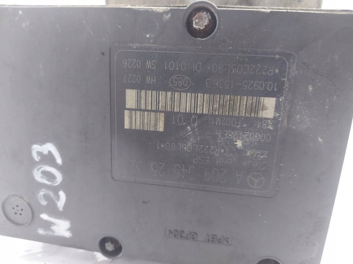 POMPE MODULE ABS MERCEDES C W203 A2095452532 A0034319412 10.0925-1536.3 ATE