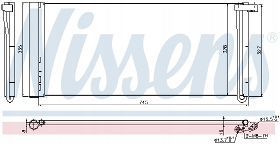 CONDENSADOR NISSENS 940358 