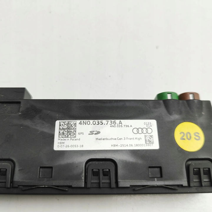 USB AUDI 4N0035736A 2.0L DIESEL 2018