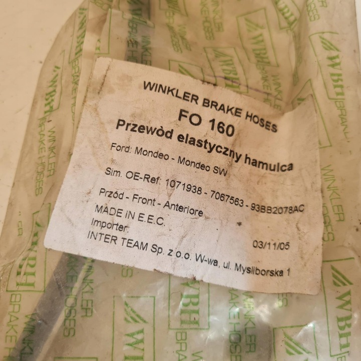 FORD MONDEO I II FIL DE FREIN FLEXIBLE