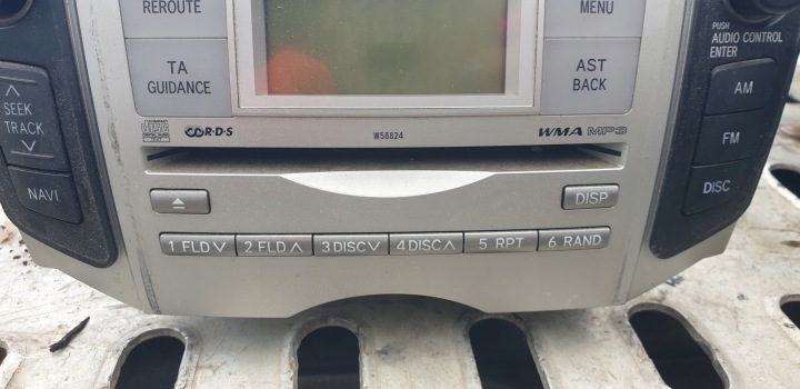 TOYOTA YARIS II RADIO D'USINE AUTORADIO CD MP3 NAVI RDS 86120-0D210