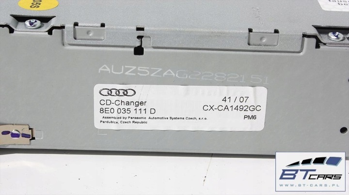 AUDI A3 A4 TT CHANGEUR DISQUES CD 8E0035111D 8E0 035 111 D 8E0057111D 8E0035