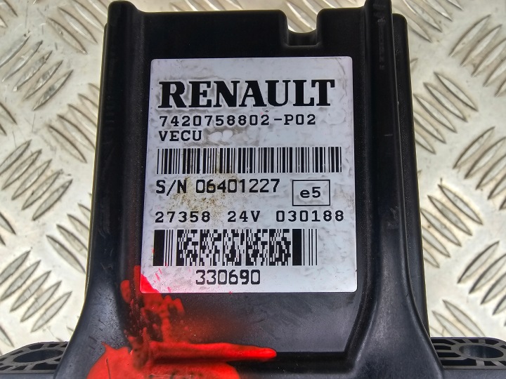 KIT DE DÉMARRAGE CONTRÔLEUR MOTEUR VECU CONTACTEUR D'ALLUMAGE RENAULT MIDLUM DXI 5 190 KM