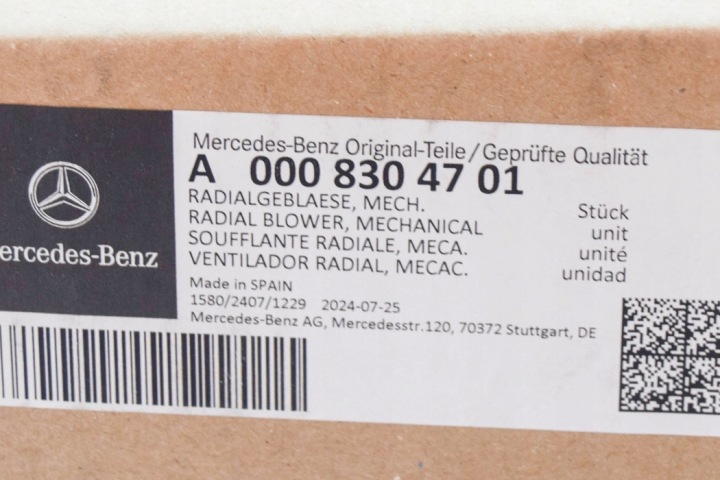 OE MERCEDES VENTILATEUR DB W447 14-