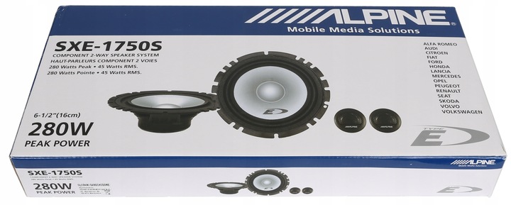 ALPINE ALTAVOCES OPEL MOKKA ZAFIRA CHEVROLET CRUZE 