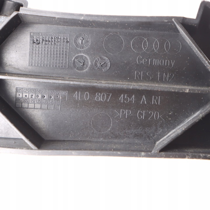 AUDI Q7 4L GLISSIÈRE SUPPORT FIXATION PARE-CHOCS DROIT 4L0807454A