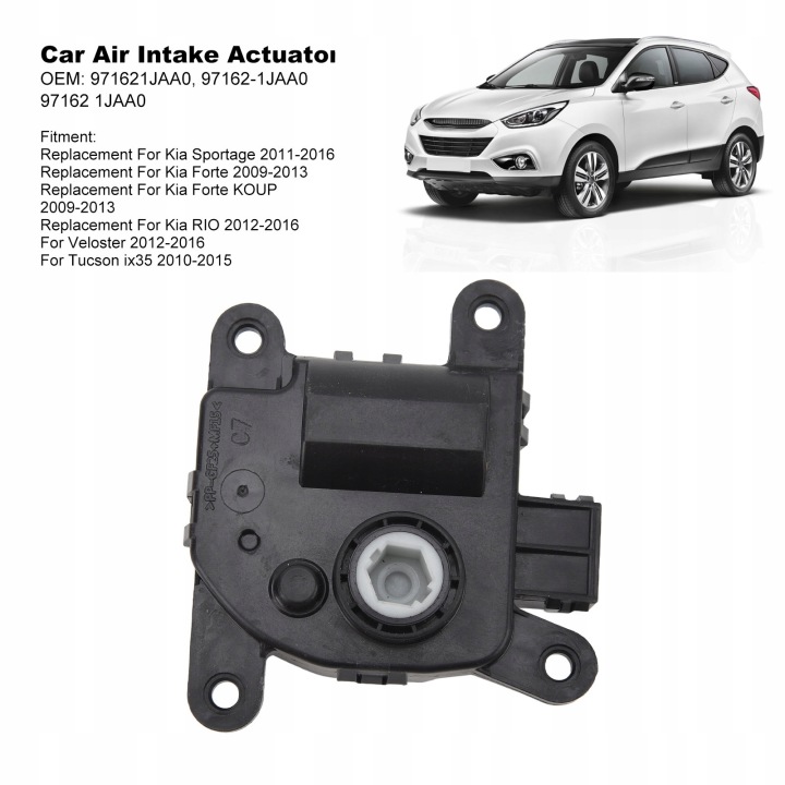 SERVOMOTEUR ADMISSION AIR DANS LA VOITURE 971621JAA0 SUBSTITUT SILOWNIKA K7