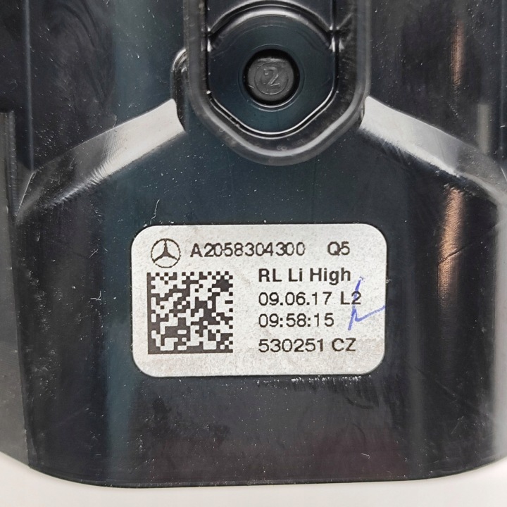 MERCEDES-BENZ C W205 2017 BUSES GRILLES CONDUIT D'AIR TABLEAU DE BORD INSTRUMENTATION