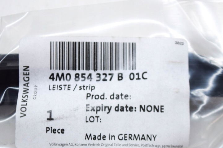 AUDI Q7 4M AVANT GAUCHE CÔTÉ MOULURE MASKUJACA VITRE NEUF ORIGINALE 4M0