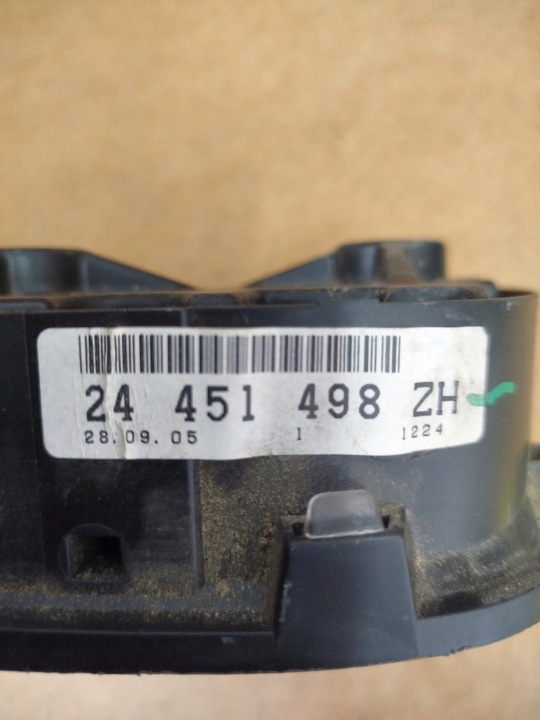 COMPTEUR COMPTEUR DE VITESSE OPEL ASTRA G 24451498ZH