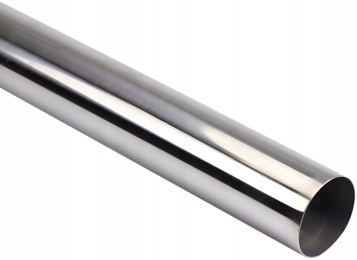 TUYAU INOXYDABLE POLIE RÉSISTANT AUX ACIDES BRILLANT 76MM 1M 3 CALES