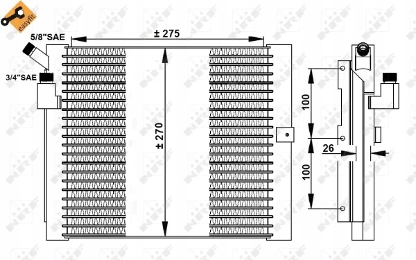 NRF 35037 SKRAPLACZ, ACONDICIONAMIENTO 