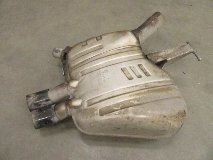 SILENCIEUX FINAL ÉCHAPPEMENT BMW 5 F10 F11 258KM 525D 530D N57 N57D30 KIT