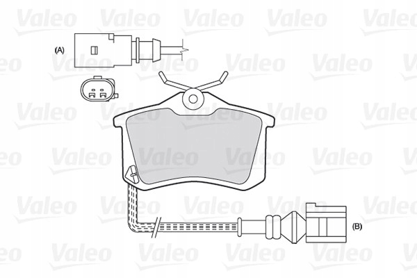 ZAPATAS DE FRENADO VALEO 301180 