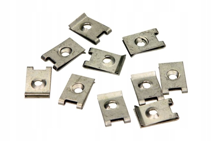 CLIPS TÔLE SALLE DE MONTAGE OPEL CORSA B OMEGA B 10 PIÈCES KIT CONDUCTEUR #3