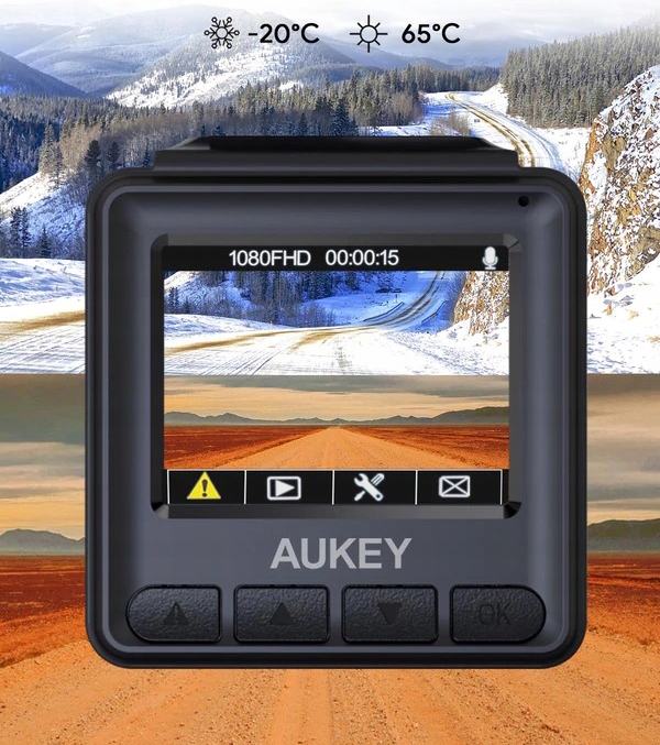 AUKEY DRA5 MINI WIDEOREJESTRATOR 1080P FULLHD 170° 