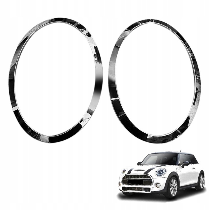 PARA MINI COOPER F55 F56 F57 03-18 CROMO IZQUIERDO DERECHO 