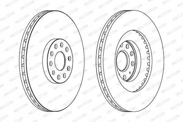 2× FERODO DDF1504C-1 DISQUE DE FREIN photo 9 - milautoparts-fr.ukrlive.com