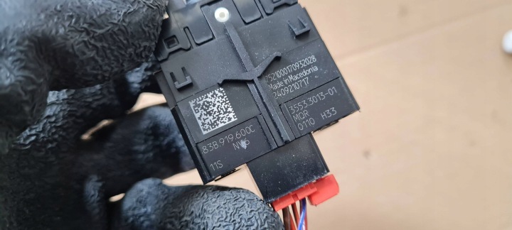 Q3 83A BOUTON POIGNÉE ROTATIVE RÉGLAGES GLOSNOSCI RÉGULATEUR 83B919600C