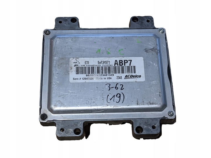 ECU ASTRA J 1.4T 55594571 ABP7 12643636 photo 1 - milautoparts-fr.ukrlive.com