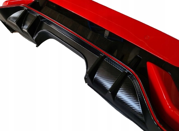 PARE-CHOCS ARRIÈRE ARRIÈRE HONDA CIVIC X FK8 HAYON R513A R513 AVEC PDC TYPE R COMPLET