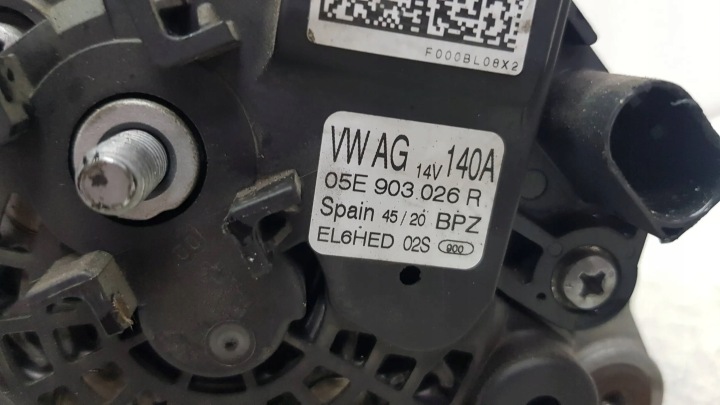 ALTERNATEUR 140A 05E903026R VW GOLF VIII TIGUAN II 5NA TARROCO 1.5 TSI