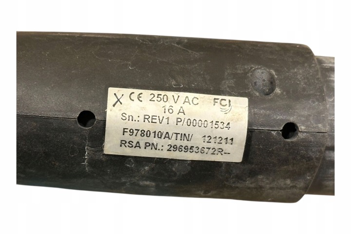 CÂBLE VERS LADOWANIA VÉHICULE ÉLECTRIQUE RENAULT KANGOO II 296953672R