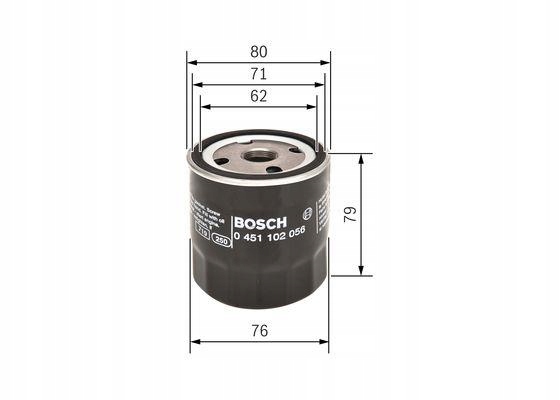 0451103354 BOSCH 0 451 103 354 FILTRE HUILES