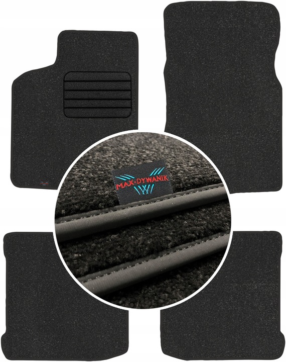 SEAT CORDOBA I RESTYLING 1999-2002 ESCOBILLAS DE FELPA PARA COCHE 