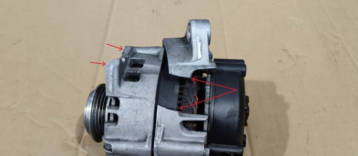 ALTERNATEUR MERCEDES E63 AMG 4.0 V8 A0009061107 AMG GT W290 S63 C63