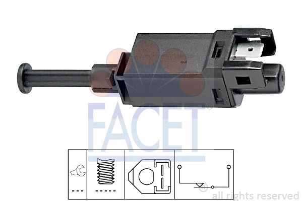 CONMUTADOR DE LUZ LUZ DE FRENADO VW 1-810-055 EPS 