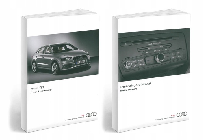 AUDI Q3 + NAVEGACIÓN CONCERT MANUAL MANTENIMIENTO 