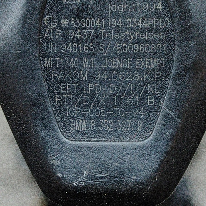 MÉCANISME CAOUTCHOUC BMW 5 (E39) 8382327 25582312 4.9L 294KW 2001