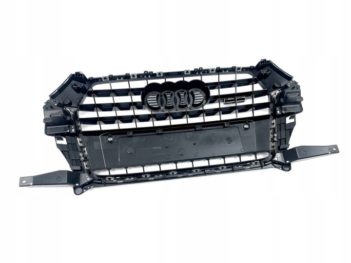 GRILLE CALANDRE AUDI Q3 8U0 15-18 LIFT S-LINE COMPETITION NOIR BRILLANT
