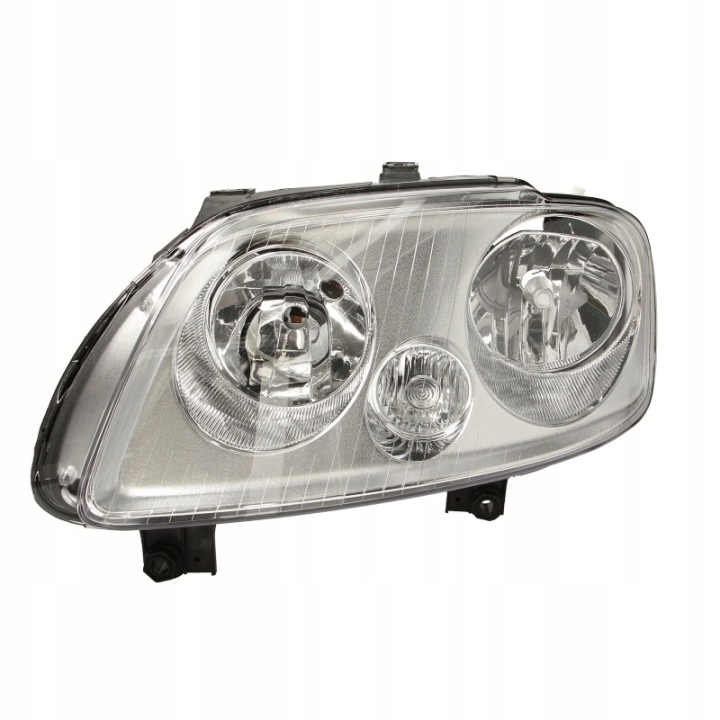 PROJECTEUR CADDY 04-07 GAUCHE H1+H7/EL/SI/TYC