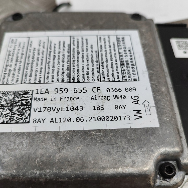 SKODA ENYAQ IV 2022 CONTRÔLEUR MODULE AIRBAG