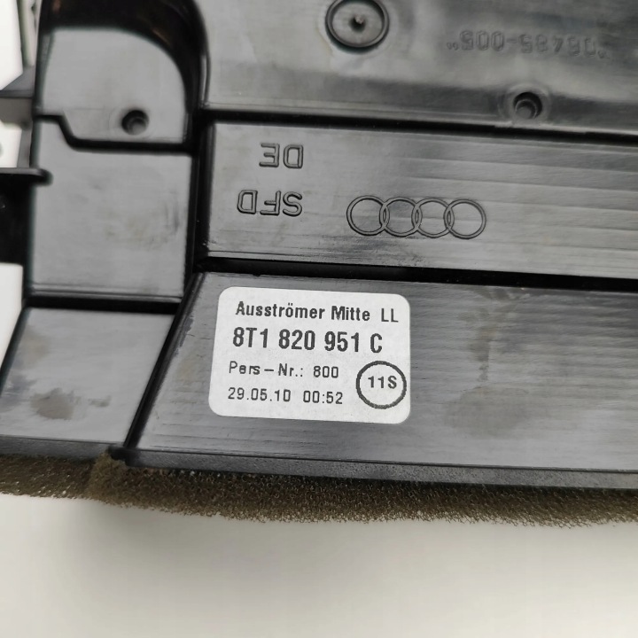ADMISSION AIR CONSOLES AUDI A4 (8EC, B7) 8T1820951C 2.7L DIESEL 2009
