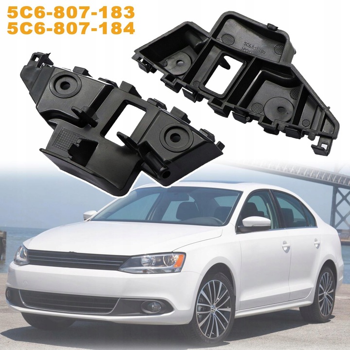 FOR VW JETTA MK6 2011-2014 FRONT BUMPER AUTO SUPPORTS USTALAJACE photo 1 - milautoparts-fr.ukrlive.com