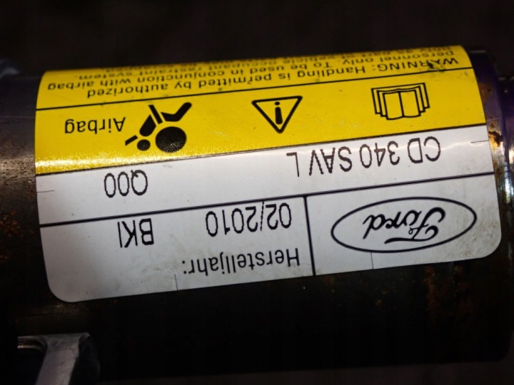 FORD S-MAX I MK1 06-10 AIRBAG RIDEAU GAUCHE 6M21-14K158-CG