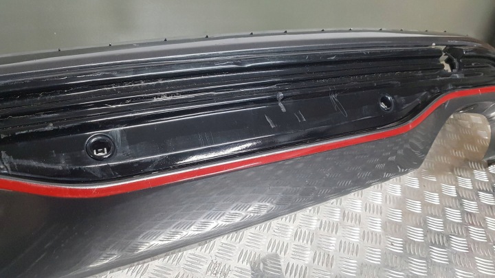 FORD PUMA ST-LINE MK2 19- SPOILER DOUBLURE DIFFUSEUR ARRIÈRE PDC