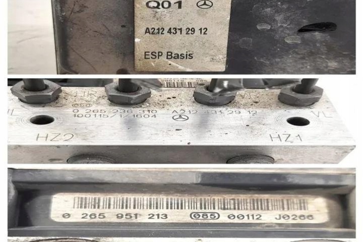 POMPE ABS MERCEDES-BENZ E (W212) 2124312912 2.14L DIESEL 100KW 2010
