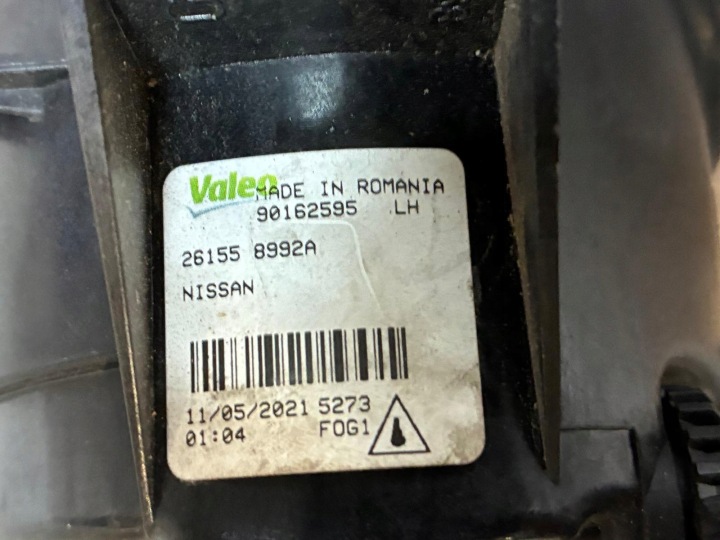 PHARES ANTIBROUILLARD GAUCHE NISSAN JUKE I QASHQAI J10 LIFT 261558992A